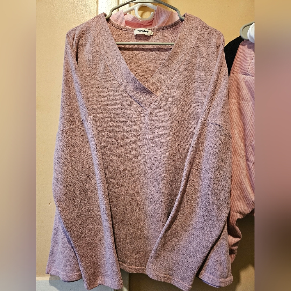 Pink sweater